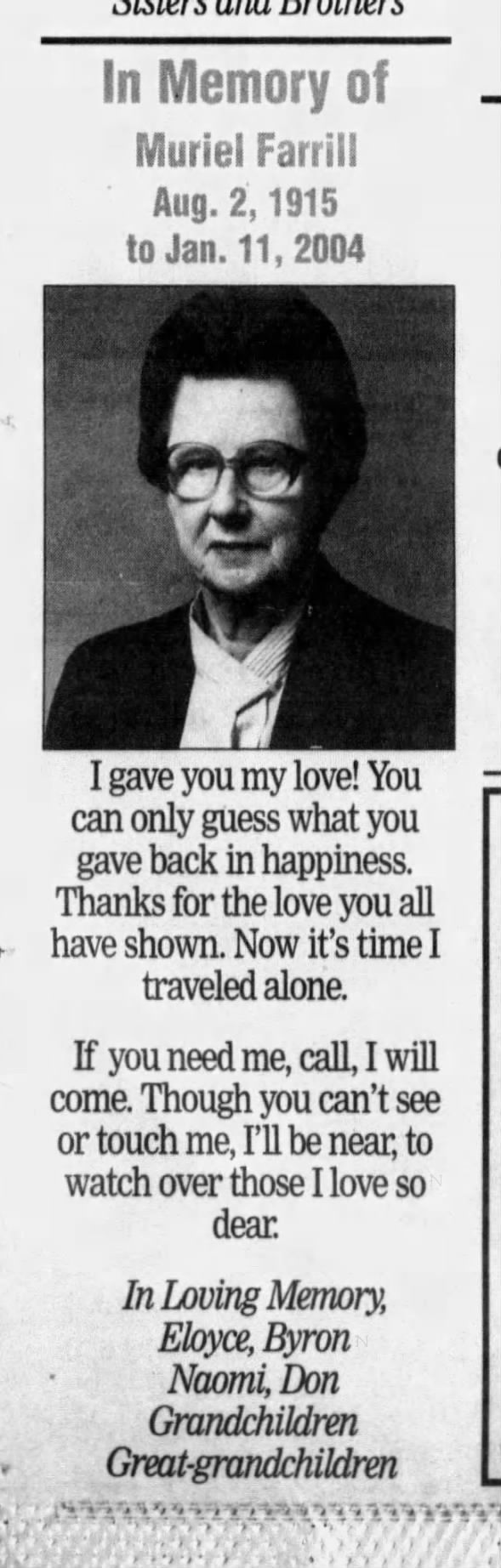 Clipping from The Courier